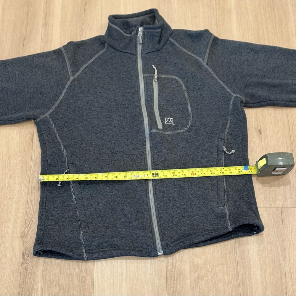 Avalanche Thermal Outdoors Sweatshirt Women's size XL Grey Zip Up Sweater - Picture 12 of 12